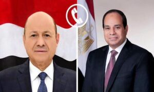 الرئيس السيسي يؤكد حرصه على مواصلة دعم اليمن والحفاظ على مؤسساته الوطنية 