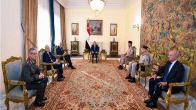 الرئيس السيسي يستقبل وزير الدفاع اليوناني لبحث الشراكة الاستراتيجية فى المجال العسكرى والدفاعى
