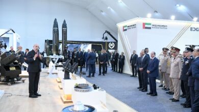 «متحدث الرئاسة» ينشر صور الرئيس السيسي خلال افتتاح معرض العلمين الدولي للطيران والفضاء 2026 