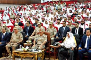 المتحدث العسكرى: القوات المسلحة تنظم عدداً من اللقاءات مع شيوخ وعواقل سيناء ومطروح 