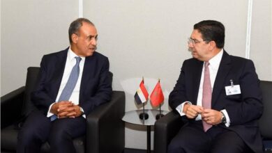 وزيرالخارجية يلتقي نظيره المغربي على هامش أعمال الجمعية العامة للأمم المتحدة 