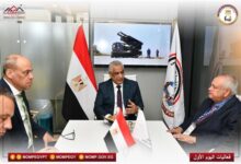  الدولة للإنتاج الحربي يلتقي الرئيس التنفيذي لمجموعة «تاليس» العالمية 