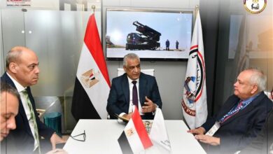  الدولة للإنتاج الحربي يلتقي الرئيس التنفيذي لمجموعة «تاليس» العالمية 