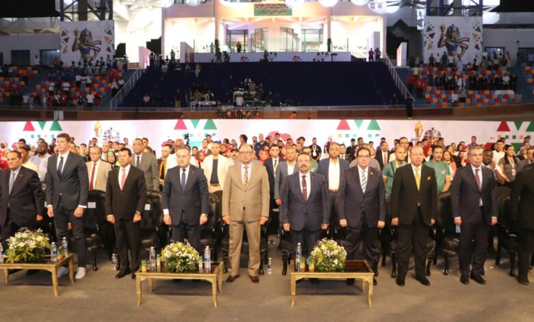 قنصوة وأشرف صبحي يشهدان ختام دورة الألعاب الإفريقية الثانية عشرة للجامعات "القاهرة 2026"