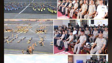 المتحدث العسكرى: وزير الدفاع والإنتاج الحربي يشهد حفل تخرج الدفعة 163 ضباط صف معلمين 