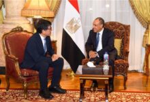 وزيرالخارجية يستقبل الرئيس التنفيذي لمجموعة "تويوتا تسوشو" اليابانية 