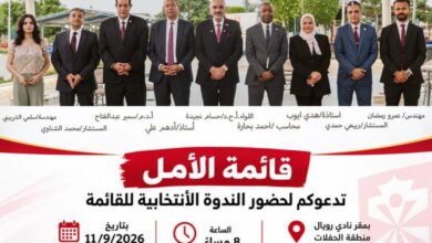 وسط تطلعات واسعة من اعضاء نادى رويال الرياضى تسطع «قائمة الأمل»  بثورة التصحيح فى الخدمات والانشطة الرياضة والحوكمة والشفافية لخوض الانتخابات 