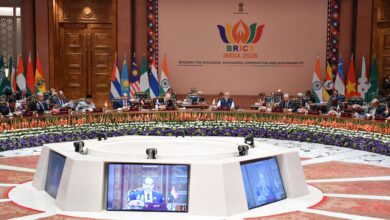 الرئيس السيسي يوجه رسائل مهمة للعالم في الجلسة المفتوحة لقمة «بريكس» 