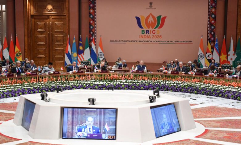 الرئيس السيسي يوجه رسائل مهمة للعالم في الجلسة المفتوحة لقمة «بريكس» 