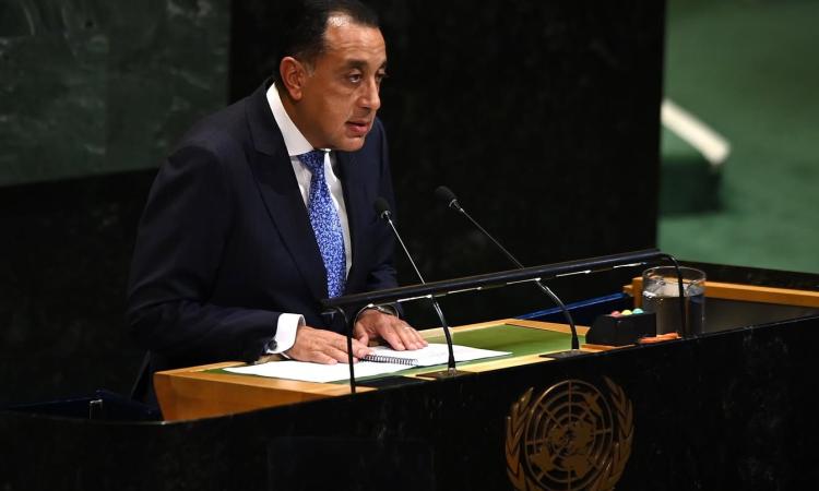 خلال كلمة مصر فى الدورة الـ81 للجمعية العامة للأمم المتحدة رئيس الوزراء الأمن المائي لمصر قضية وجودية وحقها في حمايته مكفول دوليا