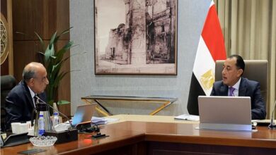 رئيس الوزراء يتابع مع وزير الكهرباء مشروعات وخطط قطاع الطاقة الجديدة والمتجددة 