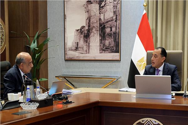 رئيس الوزراء يتابع مع وزير الكهرباء مشروعات وخطط قطاع الطاقة الجديدة والمتجددة 