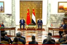 الرئيس السيسى ونظيره الصينى يشهدان توقيع عدد من الاتفاقيات 