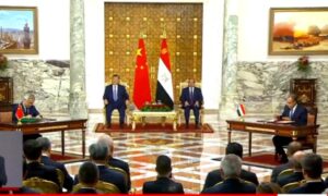 الرئيس السيسى ونظيره الصينى يشهدان توقيع عدد من الاتفاقيات