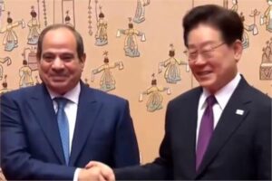 الرئيس السيسي: الشراكة المصرية الكورية تعزز التنمية وتدعم الاستقرار والأمن الدوليين 