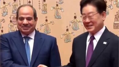 الرئيس السيسي: الشراكة المصرية الكورية تعزز التنمية وتدعم الاستقرار والأمن الدوليين 