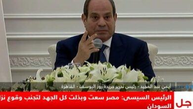 الرئيس السيسى أمن السعودية أولوية.. وقوة دول المنطقة هي الضمانة الحقيقية للاستقرار ويشددالحفاظ على مصر مسؤولية الجميع