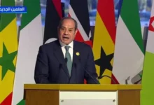 الرئيس السيسي يشارك في أعمال القمة التنسيقية الثامنة للاتحاد الإفريقي ويؤكدالسلام شرط للتنمية والتكامل الاقتصادى أهم أدوات ترسيخ السلام 