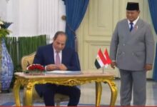 مراسم استقبال رسمية للرئيس السيسي في القصر الرئاسي بالعاصمة الإندونيسية جاكرتا 