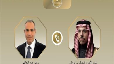 وزيرا خارجية مصر والسعودية يبحثان مستجدات الأوضاع الإقليمية وجهود احتواء الأزمة الراهنة 