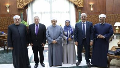 شيخ الأزهر يستقبل رئيس هيئة ضمان جودة التعليم والاعتماد 