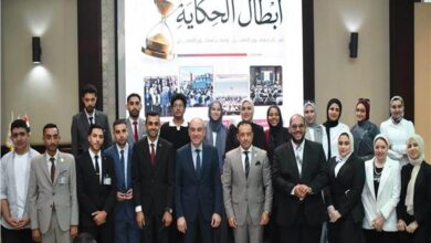  فى احتفالية أبطال الحكاية 2026السفير علاء يوسف: هيئة الاستعلامات تدعم مبادرات الشباب وتجاربهم الناجحة 