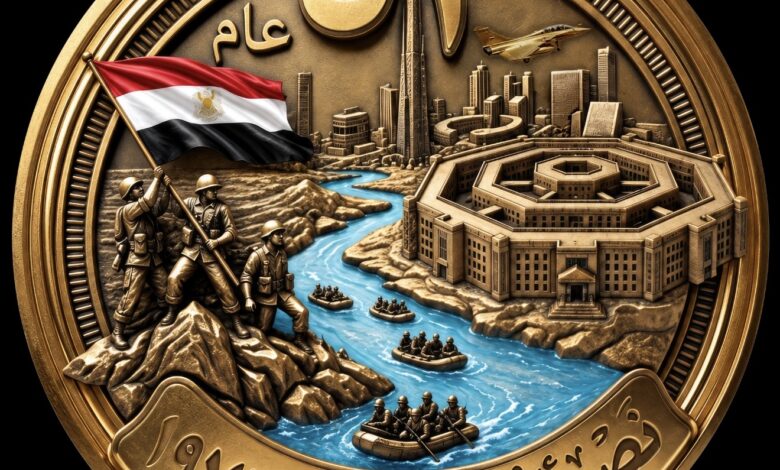 ننشر لوجو احتفال القوات المسلحة بالذكرى الـ53 لحرب أكتوبر