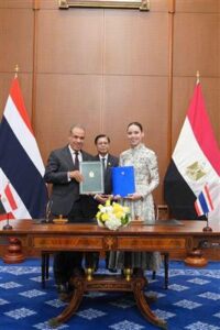 مصر وتايلاند تفتحان آفاقاً جديدة للشراكة السياسية والاقتصادية خلال أعمال اللجنة الوزارية المشتركة الثالثة ببانكوك