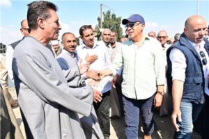 وزير الري يتفقد جاهزية المنظومة المائية بالشرقية لموسم الأمطار والسيول